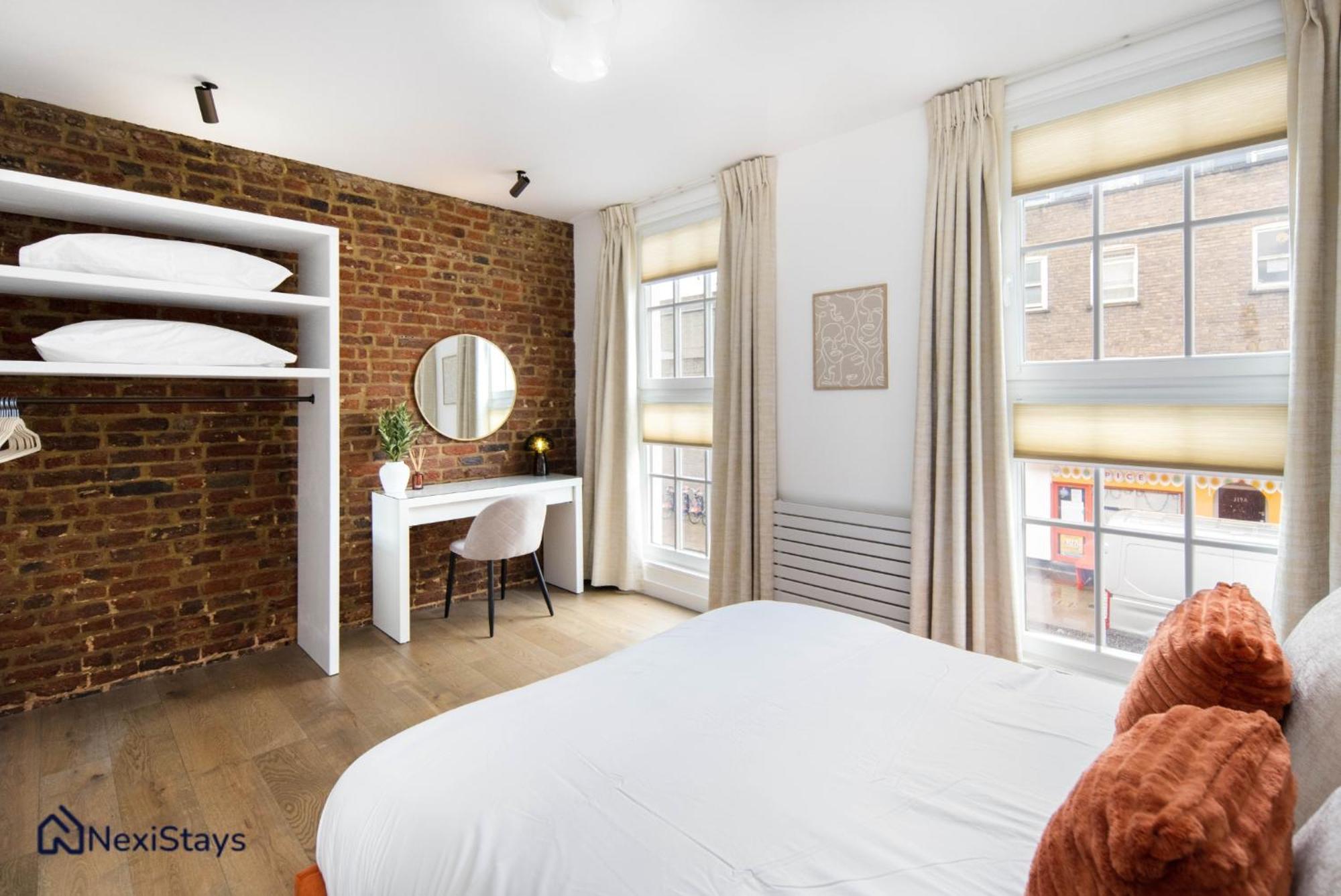 1 Min Walk To Euston Station, Modern Townhouse Apartment Лондон Екстериор снимка